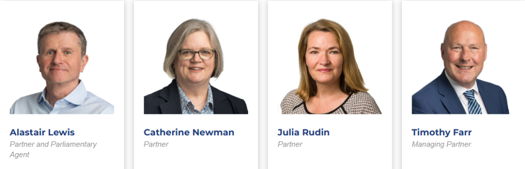 Sharpe Pritchard's Key Contacts for Central Government Work